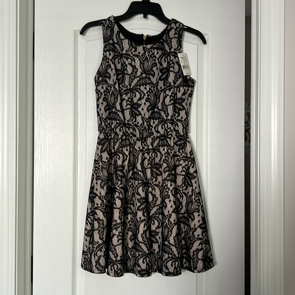 Cute black/nude lace dress
